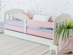 Кровать Малыш с ящиком розовый в Кусе - kusa.mebel74.com | фото 1