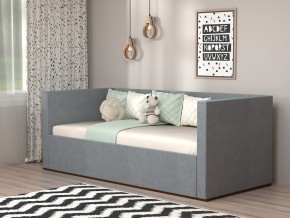 Кровать мягкая с подъёмным механизмом арт. 030 серый в Кусе - kusa.mebel74.com | фото 1