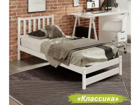 Кровать односпальная Аист-7 Классика белый 1800х900 мм в Кусе - kusa.mebel74.com | фото