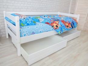 Кровать одноярусная Сонечка с большим бортом и ящиками в Кусе - kusa.mebel74.com | фото 2