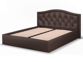 Кровать подъемная Стелла 1400 коричневая в Кусе - kusa.mebel74.com | фото 1