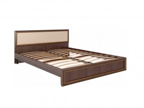 Кровать с мягкой спинкой Беатрис мод 10 Орех гепланкт в Кусе - kusa.mebel74.com | фото