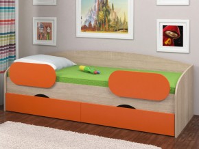 Кровать Соня 2 сонома-оранжевый в Кусе - kusa.mebel74.com | фото 2