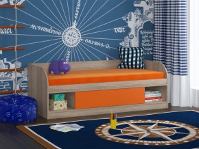Кровать Соня 4 сонома-оранжевый в Кусе - kusa.mebel74.com | фото