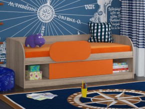 Кровать Соня 4 сонома-оранжевый в Кусе - kusa.mebel74.com | фото 3
