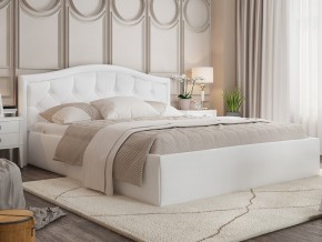 Кровать Стелла 1200 белая подъемная в Кусе - kusa.mebel74.com | фото 3