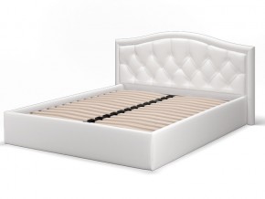 Кровать Стелла 1600 белая подъемная в Кусе - kusa.mebel74.com | фото 1