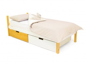 Кровать Svogen classic с ящиками дерево-белый в Кусе - kusa.mebel74.com | фото