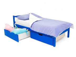 Кровать Svogen classic с ящиками синий в Кусе - kusa.mebel74.com | фото 3
