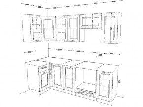 Кухонный гарнитур 5 Белый Вегас 1000х2400 мм в Кусе - kusa.mebel74.com | фото 2