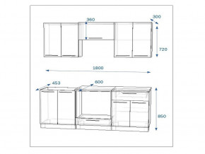 Кухонный гарнитур 7а Грецкий орех 1800 в Кусе - kusa.mebel74.com | фото 2