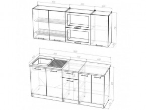 Кухонный гарнитур Алина макси 1800 мм в Кусе - kusa.mebel74.com | фото 5