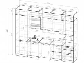 Кухонный гарнитур Антика экстра 5 3000 мм в Кусе - kusa.mebel74.com | фото 6