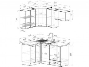 Кухонный гарнитур Антика мега прайм 1200х1600 мм в Кусе - kusa.mebel74.com | фото 6