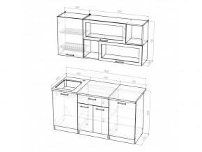 Кухонный гарнитур Кира стандарт 1600 мм в Кусе - kusa.mebel74.com | фото 5