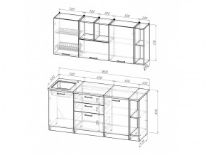 Кухонный гарнитур Лариса макси 4 1800 мм в Кусе - kusa.mebel74.com | фото 6