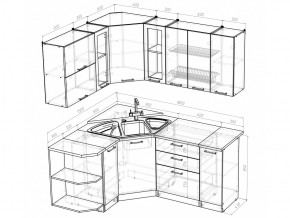 Кухонный гарнитур Лариса оптима 3 1500х1800 мм в Кусе - kusa.mebel74.com | фото 5