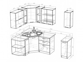 Кухонный гарнитур Лира оптима 1500х1800 мм в Кусе - kusa.mebel74.com | фото 5