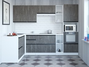 Кухонный гарнитур Ноктюрн мега прайм 1500х2700 мм в Кусе - kusa.mebel74.com | фото