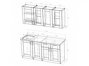 Кухонный гарнитур Ника демо 1700 мм в Кусе - kusa.mebel74.com | фото 4