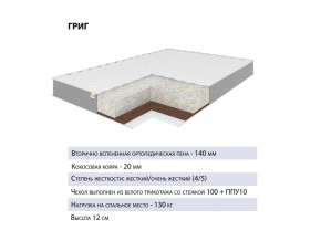 Матрас Григ 120х200 в Кусе - kusa.mebel74.com | фото 2