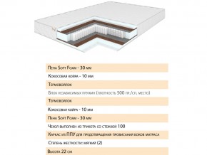 Матрас Шалла 120х200 в Кусе - kusa.mebel74.com | фото 2