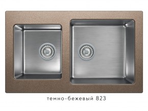 Мойка комбинированная Tolero twist TTS-840 Темно-бежевый 823 в Кусе - kusa.mebel74.com | фото