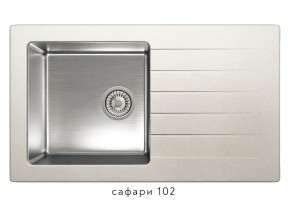 Мойка комбинированная Tolero twist TTS-860 Сафари 102 в Кусе - kusa.mebel74.com | фото