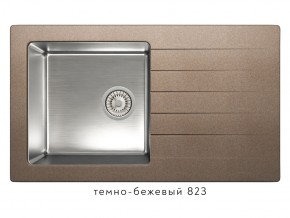 Мойка комбинированная Tolero twist TTS-860 Темно-бежевый 82 в Кусе - kusa.mebel74.com | фото