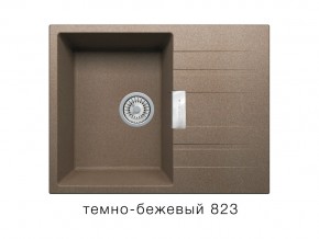 Мойка кварцевая Tolero Loft TL-650 Темно-бежевый 823 в Кусе - kusa.mebel74.com | фото 1