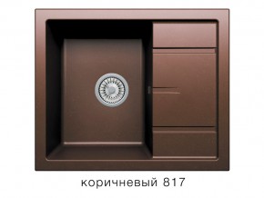 Мойка кварцевая Tolero R-107 Коричневый 817 в Кусе - kusa.mebel74.com | фото