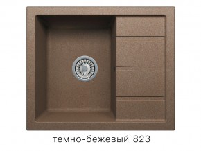 Мойка кварцевая Tolero R-107 Темно-бежевый 823 в Кусе - kusa.mebel74.com | фото 1