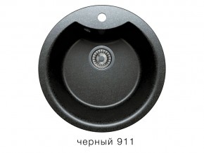 Мойка кварцевая Tolero R-108E Черный 911 в Кусе - kusa.mebel74.com | фото 1