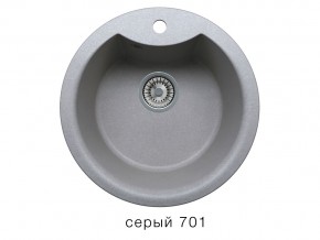 Мойка кварцевая Tolero R-108E Серый 701 в Кусе - kusa.mebel74.com | фото