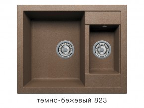 Мойка кварцевая Tolero R-109 Темно-бежевый 823 в Кусе - kusa.mebel74.com | фото 1