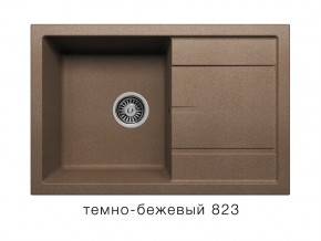 Мойка кварцевая Tolero R-112 Темно-бежевый 823 в Кусе - kusa.mebel74.com | фото