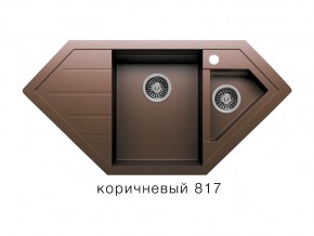 Мойка кварцевая Tolero R-114 Коричневый 817 в Кусе - kusa.mebel74.com | фото 1