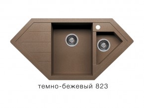 Мойка кварцевая Tolero R-114 Темно-бежевый 823 в Кусе - kusa.mebel74.com | фото