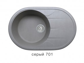 Мойка кварцевая Tolero R-116 Серый 701 в Кусе - kusa.mebel74.com | фото 1