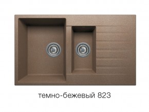 Мойка кварцевая Tolero R-118 Темно-бежевый 823 в Кусе - kusa.mebel74.com | фото