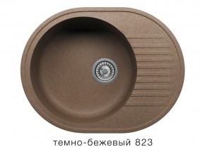 Мойка кварцевая Tolero R-122 Темно-бежевый 823 в Кусе - kusa.mebel74.com | фото 1