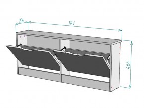 Обувница W101 в Кусе - kusa.mebel74.com | фото 3