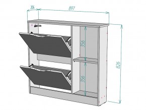 Обувница W104 в Кусе - kusa.mebel74.com | фото 3