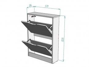 Обувница W110 в Кусе - kusa.mebel74.com | фото 3