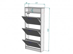 Обувница W116 в Кусе - kusa.mebel74.com | фото 3