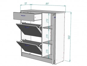 Обувница W35 в Кусе - kusa.mebel74.com | фото 3