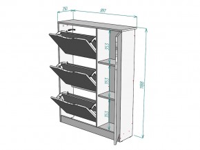 Обувница W40 в Кусе - kusa.mebel74.com | фото 3