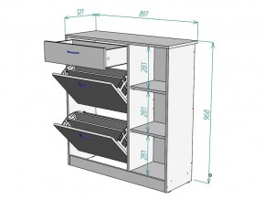 Обувница W71 в Кусе - kusa.mebel74.com | фото 3