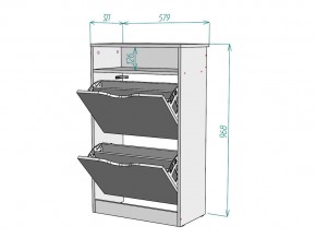 Обувница W85 в Кусе - kusa.mebel74.com | фото 3