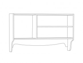 Полка 10.119 Флоренция в Кусе - kusa.mebel74.com | фото 2